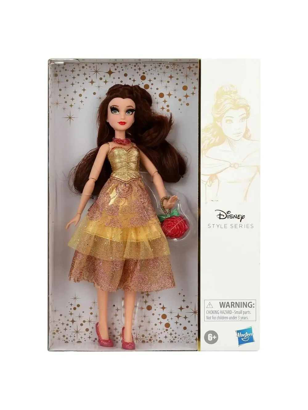 Step into a Modern Fairytale with the Disney Style Series Belle Doll! ✨